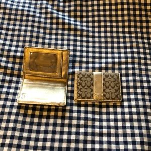 ID holder -coach brand